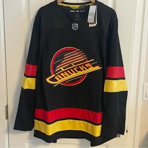 BNWT Authentic Adidas Vancouver Canucks Skate 2.0 Jersey Size 56 XXL Primegreen